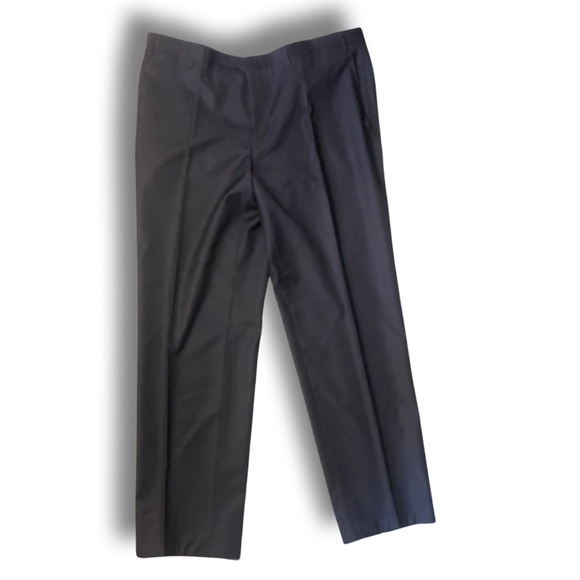 Harry Rosen Charcoal Tessuto Wool Trousers - Picture 6 of 6